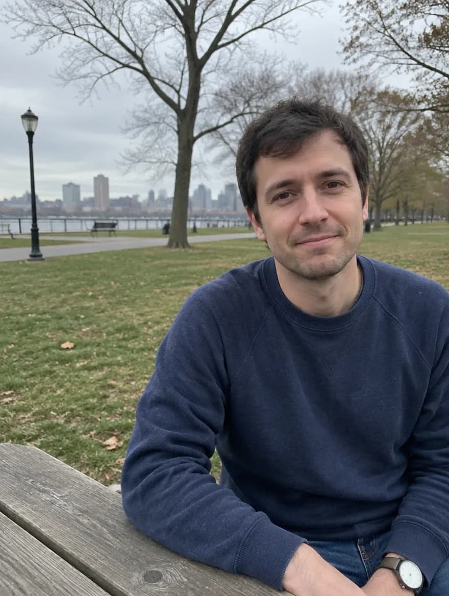 Fictional example dating profile photograph